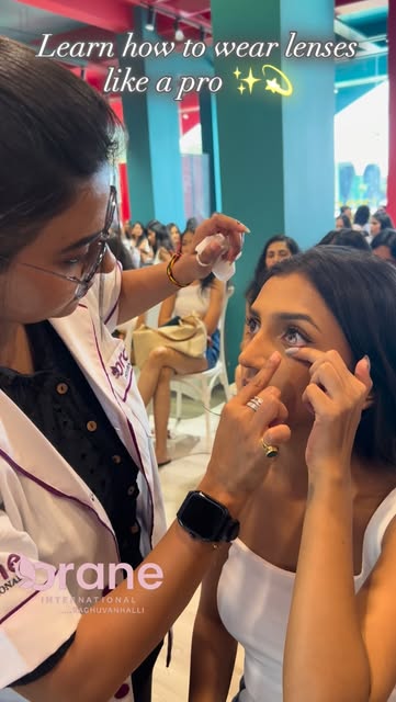Professional makeup service prepared at a client location